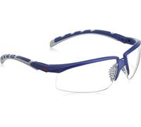 Lunettes de protection Solus0AF AS/AF avec verres en polycarbonate - bleu, étui en microfibre inclus