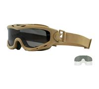 Lunettes de protection Spear Set 2in1 Wiley X - Matte Tan
