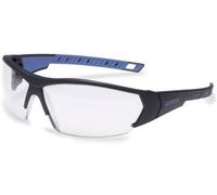 Uvex Lunettes de protection I-Works 9194171 – anti-buée, anti-rayures, UV400 – anthracite/bleu