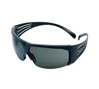 3M Lunettes de protection SecureFit SF611AS - Verres polarisés gris, anti-rayures, branches grises