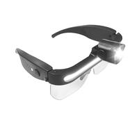 Lunettes de sécurité LED rechargeables - 2 modes de travail | Lunettes d'espaces de travail sombres - Pour homme et femme - Laboratoire de construction, réparation automatique, tâches sous le capot