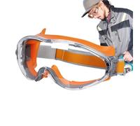 Lunettes de sécurité pour soudure - Lunettes anti-buée et anti-éclaboussures 18,5 x 7,5 x 8,5 cm, lunettes pour homme pour le travail du bois, protection pour les yeux anti-poussière pour la