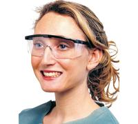 Lunettes de sécurité, protection UV, monture noire, ultra-légères
