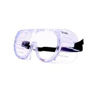 Lunettes de sécurité Scan à ventilation directe - Verres transparents antibuée et résistants aux UV, compatibles avec les lunettes