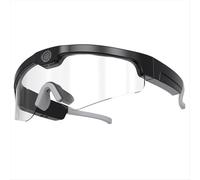 Lunettes de soleil avec mini caméra intelligente HD, lunettes de soleil coupe-vent, B