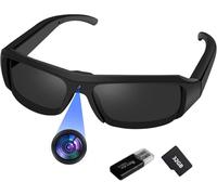Lunettes de Soleil Sport Mini Caméra, HD 1080P Mini Caméra d'Action