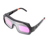 Lunettes de Soudage à Assombrissement Automatique, Protection Oculaire | Recharge Solaire, Anti-éblouissement et Réaction Rapide, ABS et Lcd, Noir, pour Soudage Électrique
