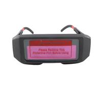 Lunettes de Soudeur à Assombrissement Automatique, Énergie Solaire, LCD avec Visière Réglable, 2 Capteurs, pour TIG MIG MMA Plasma