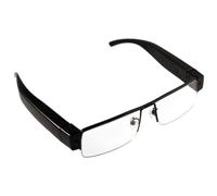 Lunettes De Vue Camera Espion Full Hd 1080p Dv Micro Sd 4go Demi Lune Mini Video Yonis