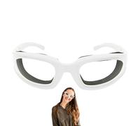 Lunettes d'oignon - Lunettes anti-buée - Protection contre la buée - Protection de la cuisine - Équipement oculaire de cuisine Sting-Frree - Lunettes confortables pour hacher, préparer des repas