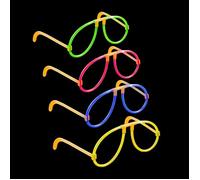 Lunettes fluorescentes - PTIT CLOWN - REF/14801 - Couleur aléatoire - 6 heures d'autonomie - Mixte