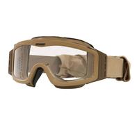 Lunettes-masque tactiques NVG ESS Matte Terrain Tan Clear