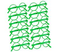 Lunettes pour Garçon et Filles Décorées Rondes en Plastique, Lot de 30