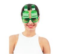 Lunettes - P'TIT CLOWN - Bouteille de bière verte - Accessoire de déguisement