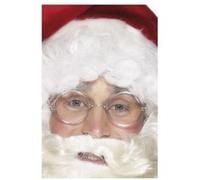 Lunettes Ronde Metal Pere Noel Sans Verre - Argent argent G