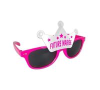 Lunettes - SUD TRADING - Paire de lunettes Future Mariée EVJF - Rose - Couronne incluse - Pour adulte