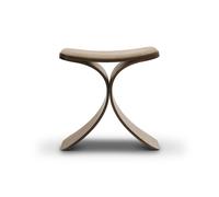 Gejst Tabouret Luno 48x28x72 cm Chêne foncé-beige foncé textile