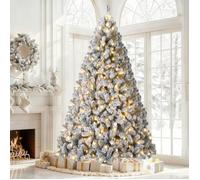 LUNSY - Sapin de Noël 180 cm - 250 LED blanc chaud - 710 branches