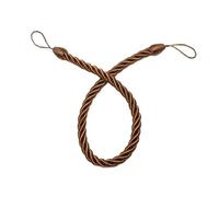 LuoAXINN embrasses de Rideaux 1Pc Curtain Tieback Handmade Weave Gold Holder Clip Buckle Rope Home Decorative Room Accessories Tie Backs