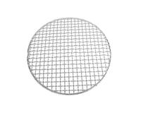LuoAXINN Grille de Barbecue Filet de Barbecue Rond antiadhésif en Acier Inoxydable 304,Filet à rôtir, Cuisine, Cuisson, Tapis, Outil Gril(28cm)