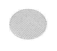 LuoAXINN Grille de Barbecue Filets à rôtir Ronds en Acier Inoxydable, Outil de Gril Bacon, Filets Fer, Accessoires Barbecue Camping, Grille antiadhésive(22CM)