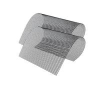 LuoAXINN Grille de Barbecue Tapis de Barbecue antiadhésif, réutilisable, résistant à la Chaleur, Filet Cuisson, Tapis Cuisine, Accessoire Doublure, Outil BBQ en Plein air(2Pcs 36x42cm)