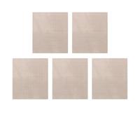 LuoAXINN Grille de Barbecue Tapis de Gril Barbecue antiadhésif, réutilisable, résistant à la Chaleur, Filet Cuisson, Tapis Cuisine, Fumeur(Coffee-Square-5PCS)