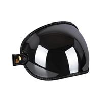LuoAXINN Lunettes de moto rétro, visière à bulles, for l'extérieur | Pare-brise de protection UV coloré for casques demi-visage