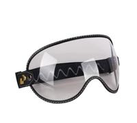 LuoAXINN Lunettes de moto rétro, visière à bulles, for l'extérieur | Pare-brise de protection UV coloré for casques demi-visage