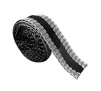 LuoAXINN Ruban à ourler pour pantalons 1/3/5/10M bord de pantalon raccourcir auto-adhésif bouche pâte fer sur tissu fusion ourlet bande Jean longueur ajuster(Black,3.0M)