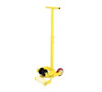 Luocute Applicateur de Ruban de Sol, Baguette de Marquage en Acier | Outil Manuel de Marquage à Bandes pour Parkings, Guide de Ruban, Roues élargies Stables pour Usines Garages Entrepôts