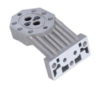 Luocute Boîtier de Moulage de Pompe de Fendeuse de Bûches, Support de Remplacement en Alliage D'aluminium avec Joints, Universel pour Fendeuse de Bois Hydraulique électrique Horiz