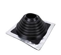Luocute Bride de Ventilation en Caoutchouc pour Cheminée et Conduit de | Design Rond Flexible, Joint Conique pour étanchéité, Compatible avec Plusieurs Types D'évents, Matériau en Caoutchouc,