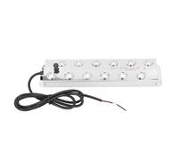 Luocute Brumisateur à Ultrasons, Machine à Brumiser à 12 Têtes avec Câble de 1,5 M, Alimentation DC45-48 V et 6 Disques de Remplacement, pour Serre de Fontaine D'étang et Humidifi