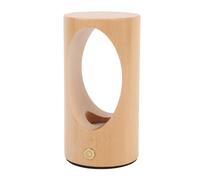 Luocute Chevet Tactile Veilleuse bébé Veilleuse Lampe Rechargeable LED Chevet Dimmable Lampe de Table en Bois pour Enfants Adultes pour Table de Chevet Chambre D'allaitement