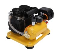 Luocute Compresseur D'air sans Fil pour Batterie Dewalt 20 V, Réservoir 1 L | Moteur sans Balais 2880 Tr/min, Fonctionnement Silencieux sans de 72 DB, Pression Maximale de 0,8 MPa, Gonflage Rapide