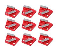 Luocute Disque de Meulage pour Sol en Béton, 30/40, Patins Diamantés | Utilisation à Sec et Humide, Corps en Acier allié, Compatible avec Meuleuses, Polissage de Prétraitement, Longue Durée de Vie