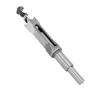 Luocute Foret carré, 20 Mm, Acier à Roulements, Fraise à Mortaiser pour | Foret à trous carrés pour le travail du bois, rainures de copeaux en forme de U, pour panneaux de densité, panneaux de