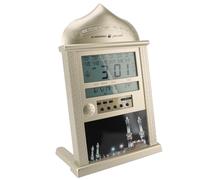 Luocute Horloge Numérique Azan, avec Alarme et Calendrier (Gold)