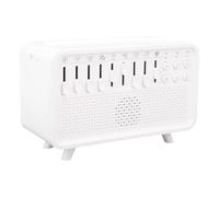 Luocute Humidificateur de Veilleuse à Bruit Blanc, Diffuseur D'huiles Essentielles 3 en 1, Machine Sonore avec Haut-parleur Bluetooth et Minuterie Programmable, pour Chambre et Salon