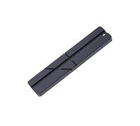 Luocute Jeu D'épissage de Ruban, Alliage D'aluminium usiné CNC 10 Pouces | Plaque de Montage pour Bande à Bobine Ouverte, Guide de Coupe à 45 Degrés et 90 Degrés pour Bande de 1/8 Pouce, Compatible