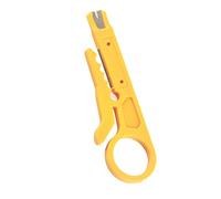 Luocute Mini Dénudeur de Fil 5 Pièces pour Câble CAT6 Tube PTFE | Outil de dénudage de fil réseau Portable, matériau ABS Durable, avec lame et boucle, pour coupe-poinçon