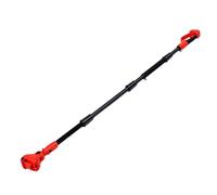 Luocute Perche D Extension pour Tronçonneuse électrique, Manche Télescopique 4 Sections 2 M, for élagage et Coupe de Branches | Perche réglable avec tête rotative à 180°, verrou sûr, mousse antidérapante