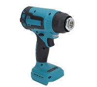 Luocute Pistolet à Air Chaud sans Fil 18V, 380℃ avec Buse Réflecteur | Kit de pistolet thermique avec 3 buses pour film rétractable, décapage de peinture, artisanat, réparation de téléphone
