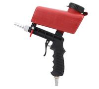 Luocute Pistolet de Sablage Pneumatique, 90 PSI Sableuse Portative avec | Machine de sablage avec buse de 6,5 mm, pour l\'élimination de la rouille des métaux, dressage de détails