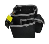 Luocute Pochette à Outils pour électricien, Organisateur de Ceinture en | 7,87x9,84x5,51 Pouces, Conception de Poche Profonde Résistante à L'eau, Convient aux Ceintures jusqu'à 2 Pouces, Convient
