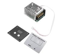 Luocute Régulateur de Tension SCR 4000W, Variateur de Vitesse 40A | Contrôleur Scr avec dissipateur de chaleur, pour cuisinière électrique, chauffe-eau, variateur de lumière, contrôle de la