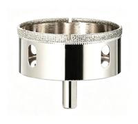 Luocute Scie Cloche Diamantée 70 Mm pour Carrelage et Verre (70mm) | Foret Central Diamant Haute dureté pour Perceuses à Main, Refroidissement par Eau Continu Requis, Profondeur de Coupe 25