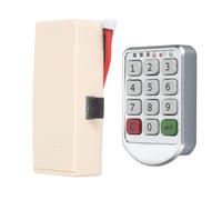 Luocute Serrure électronique D'armoire, Clavier en Alliage de Zinc | Serrure D'Armoire à Mot de Passe, Entrée sans vec Code Numérique, pour Armoire à Chaussures, Table de Nuit
