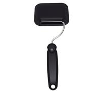 Luocute Spatule à Angle Réglable, Pelle et Retourneur en PPSU Antiadhésif avec Têtes Interchangeables pour œufs, Crêpes, Hamburgers, Résistant à la Chaleur, Va au Lave-vaisselle (BLACK)